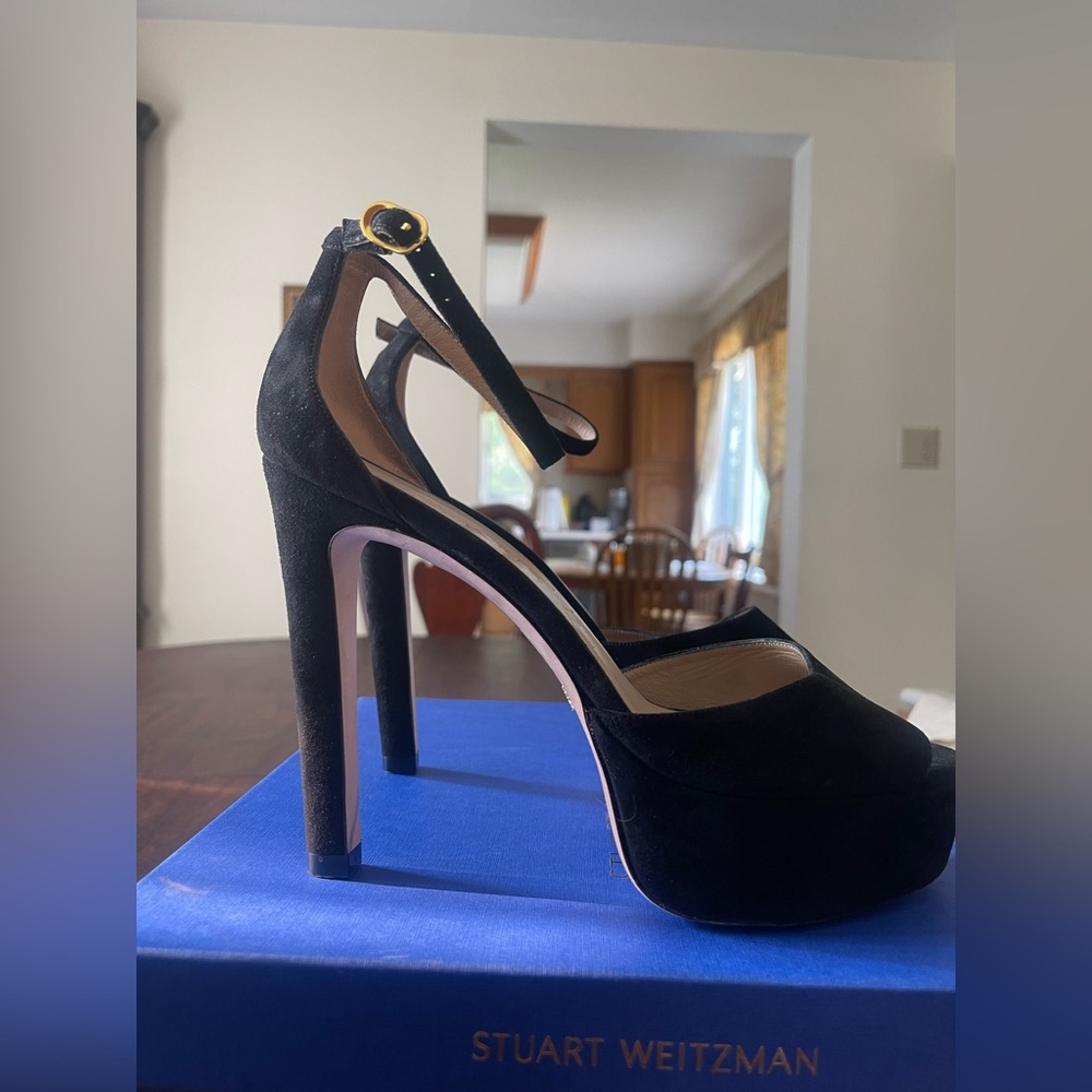 Stuart Weitzman Discoplatform Sandals - Picture 2 of 8